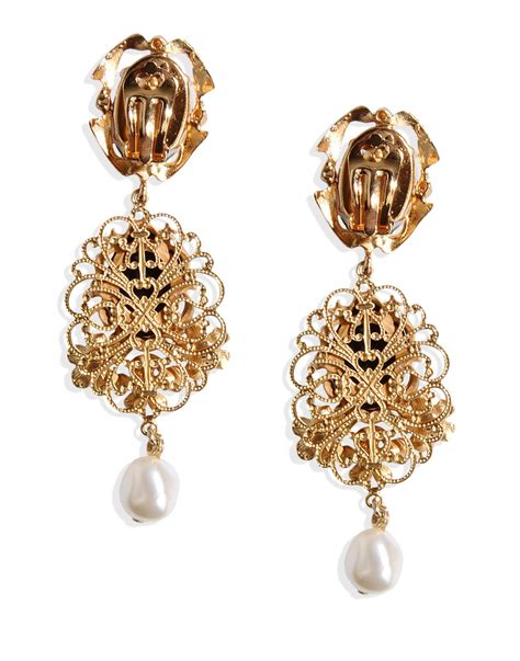 dolce and gabbana earrings.